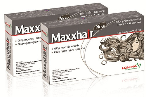 MAXXHAIR là sản phẩm chứa các hoạt chất hướng tới 3 công dụng: 1
