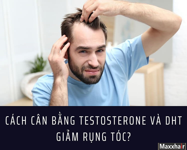 Cách cân bằng testosterone và DHT để giảm rụng tóc ?