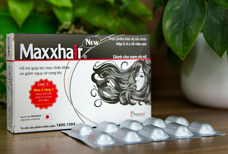 Maxxhair - Thực phẩm chức năng giúp tóc chắc khỏe từ sâu bên trong