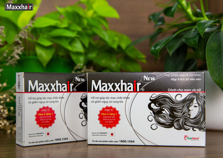 Maxxhair - Sản phẩm hỗ trợ chăm sóc, phục hồi tóc hư tổn do tác động của hóa chất