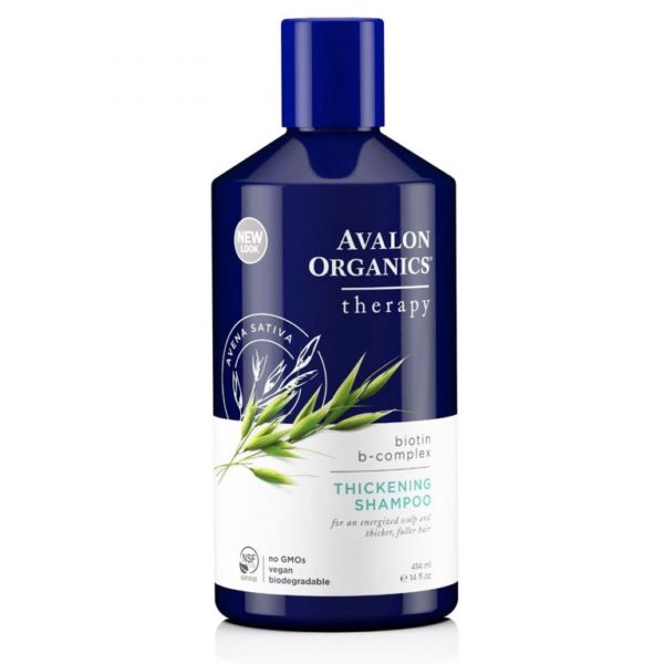 Dầu gội kích thích mọc tóc Avalon Organics Thickening Shampoo 1