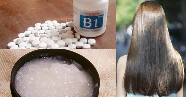 Vitamin B1 giúp tóc mọc nhanh dài và trị rụng tóc hiệu quả