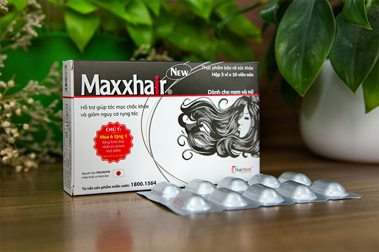 Maxxhair - Sản phẩm hỗ trợ rụng tóc, kích thích mọc tóc từ nhiều thảo dược tự nhiên