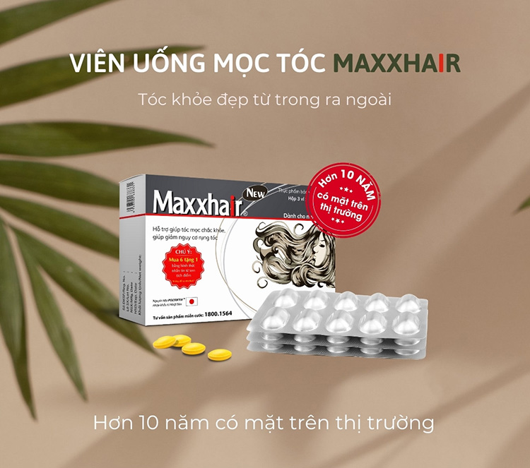 Maxxhair - “Bạn đồng hành” của mái tóc chắc khỏe 1