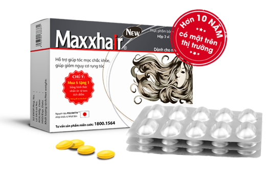 Maxxhair - Giải pháp kích thích mọc tóc nhanh dài hiệu quả 1