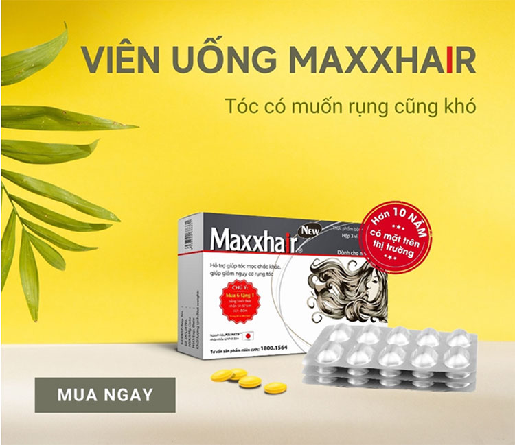 Viên uống maxxhair - Cho bạn mái tóc chắc khỏe từ bên trong 1