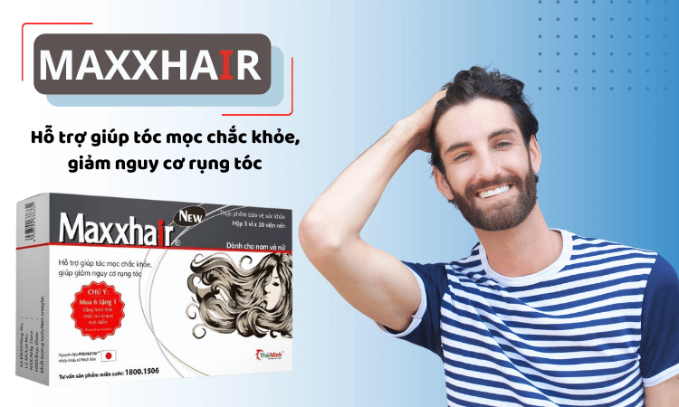 Maxxhair giúp nam giới lấy lại được tự tin và vẻ bề ngoài